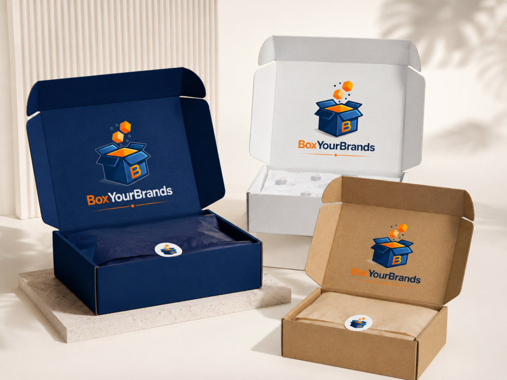 Custom mailer boxes with branded packaging by BoxYourBrands